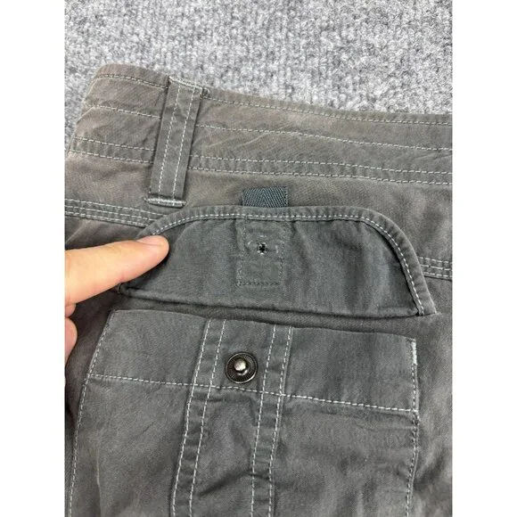 Kuhl Legendary Cargo Pants Womens 10 Brown Convertible Hiking Outdoor Trail - Picture 9 of 12